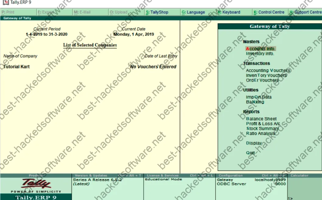 Tally ERP 9 Crack 2024 Free Download