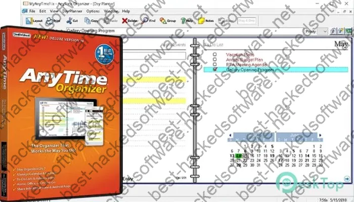 Anytime Organizer Deluxe Crack 16.1.5.3 Free Download