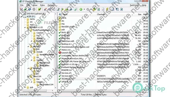 EF Checksum Manager Crack 2023.11 Free Download