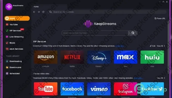 Keepstreams Serial key 1.2.1.8 Free Download